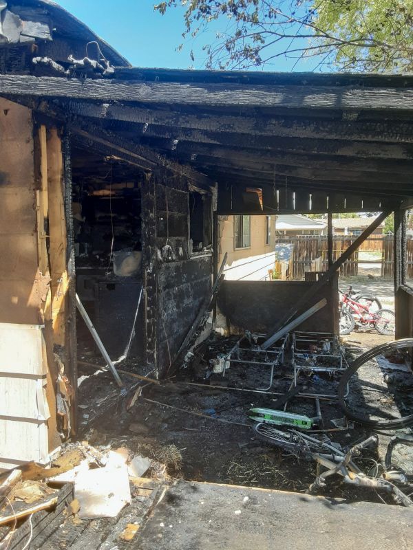 Burned House Demolition
