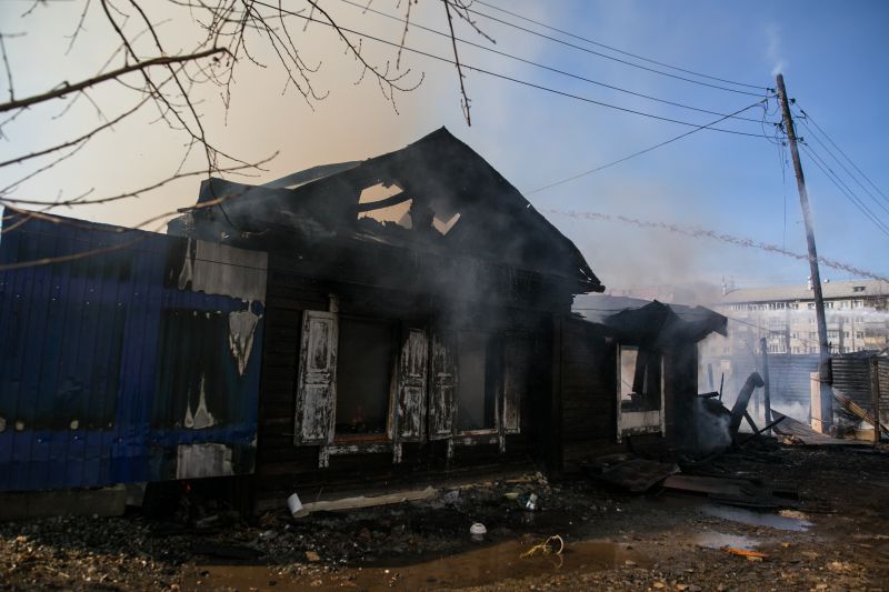 Burned House Demolition
