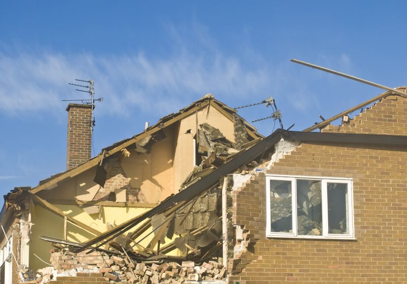 Burned House Demolition