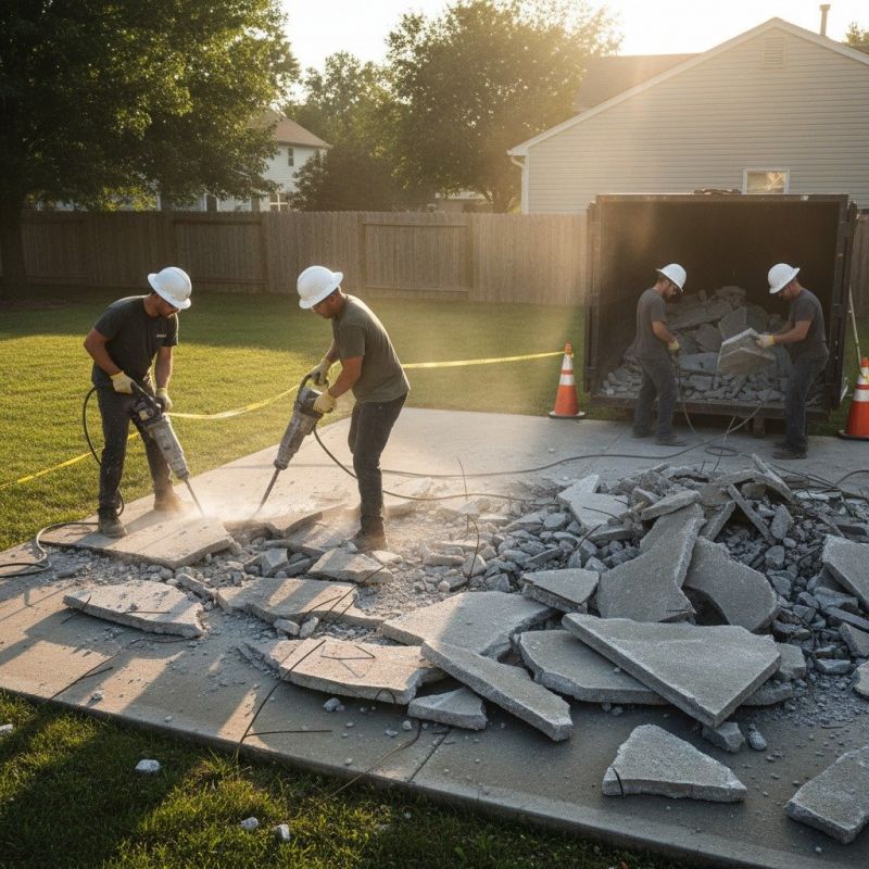 Concrete Wall Demolition in Bergen County, NJ