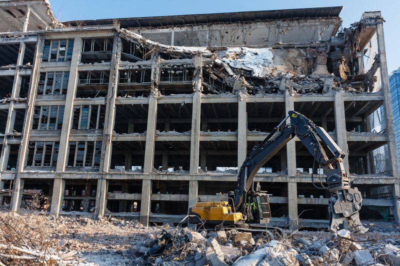 Industrial Demolition in Sacramento, CA
