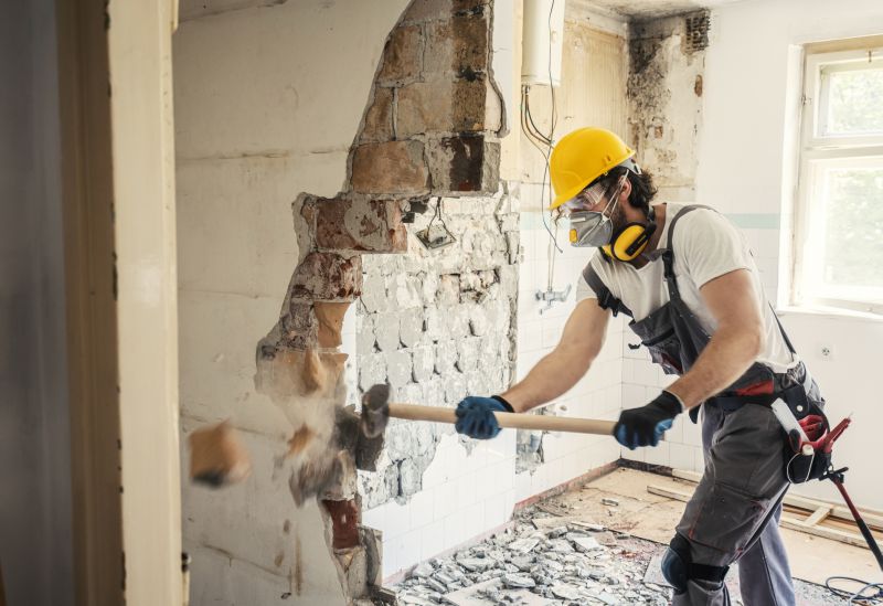 Interior Wall Demolition in Bergen County, NJ
