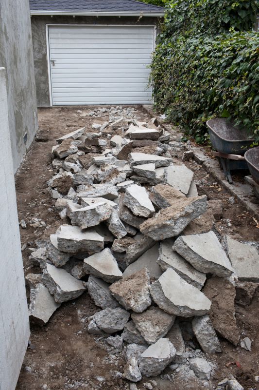 Patio Slab Demolition in Sacramento, CA
