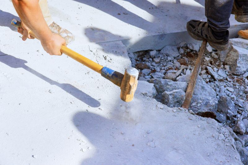 Sidewalk Demolition in Bergen County, NJ