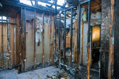 After a Fire, Your Home May Have Experienced Water Damage and Mold Growth!
