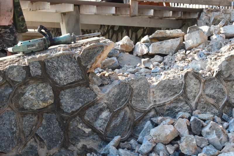 Stone Demolition in Bergen County, NJ